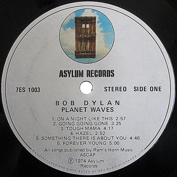 Bob Dylan : Planet Waves (LP, Album)
