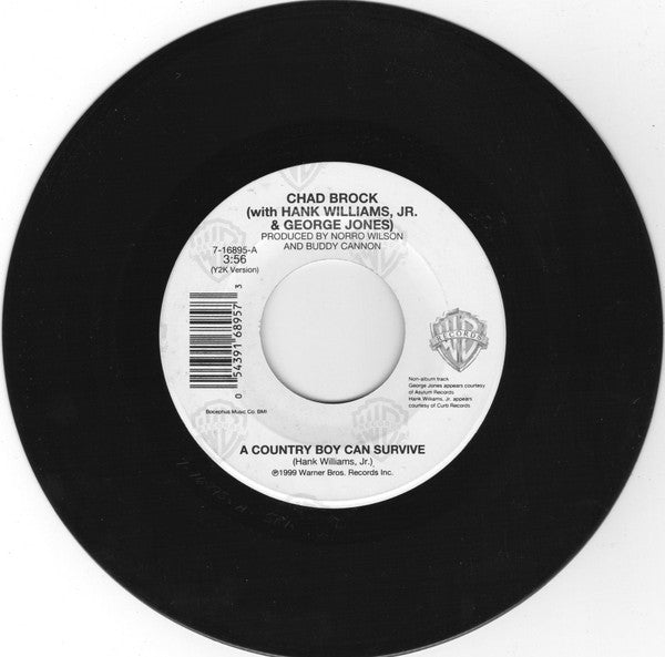 Chad Brock : A Country Boy Can Survive (7", Single)