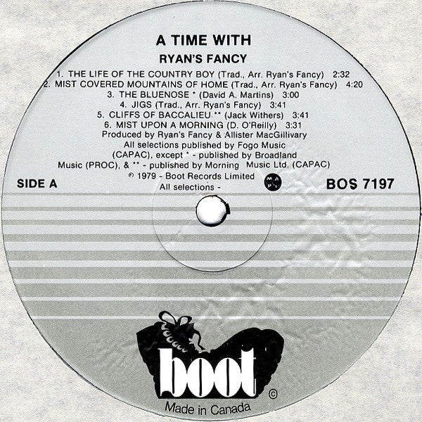 Ryan's Fancy : A Time With (LP, Album)