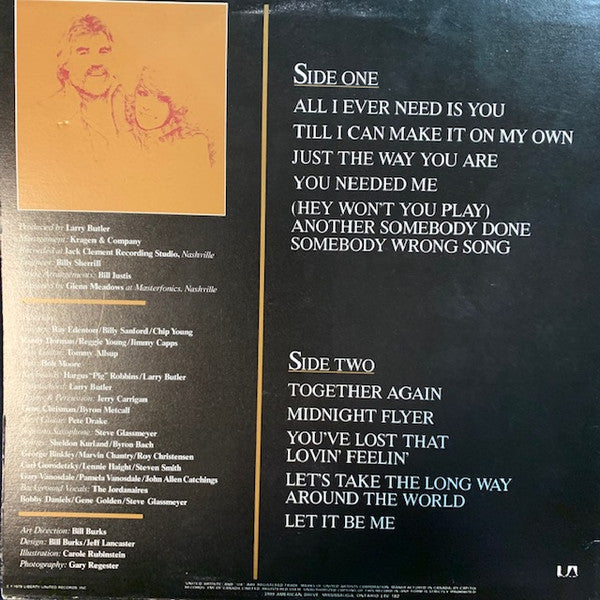 Kenny Rogers & Dottie West : Classics (LP, Album)