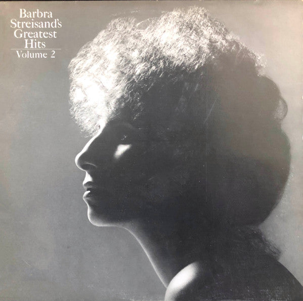Barbra Streisand : Barbra Streisand's Greatest Hits - Volume 2 (LP, Comp)