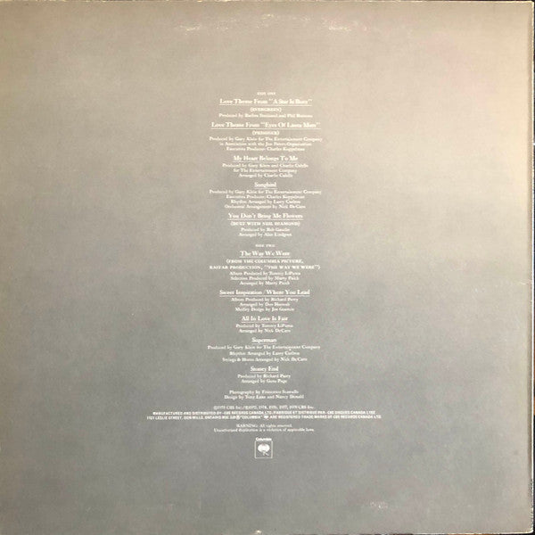 Barbra Streisand : Barbra Streisand's Greatest Hits - Volume 2 (LP, Comp)