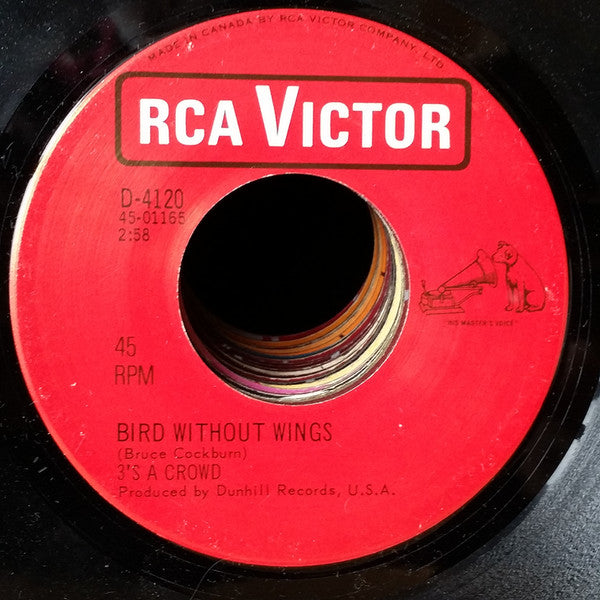 3's A Crowd (2) : Bird Without Wings (7", Single)