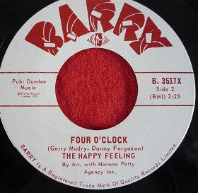 The Happy Feeling : Still HIll (7", Single)