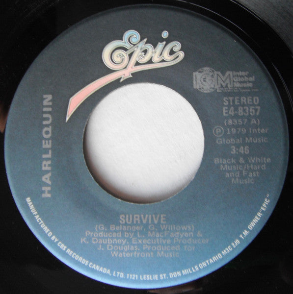 Harlequin (3) : Survive (7", Single)