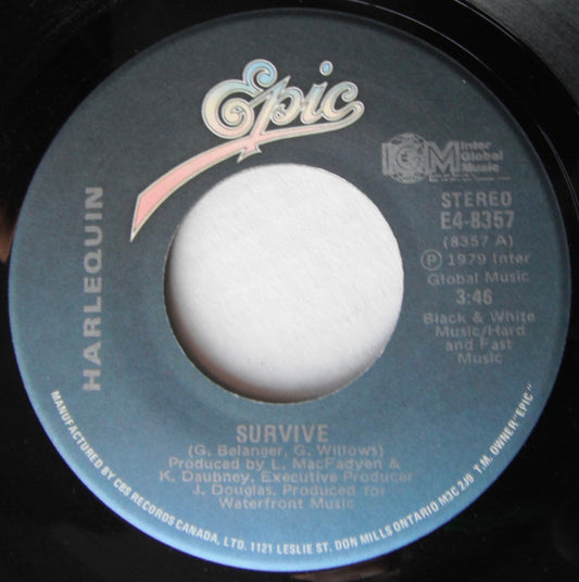 Harlequin (3) : Survive (7", Single)