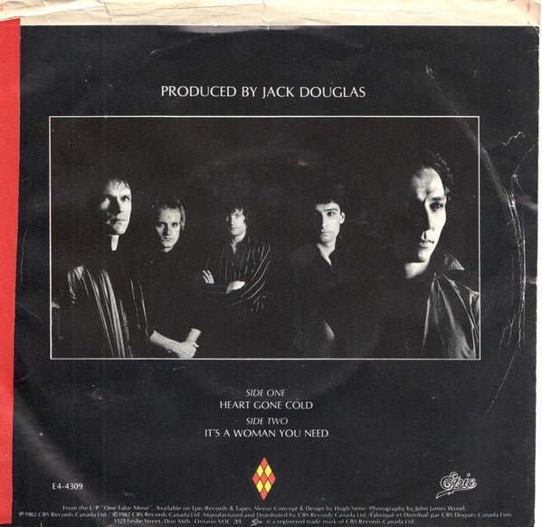 Harlequin (3) : Heart Gone Cold (7", Single)