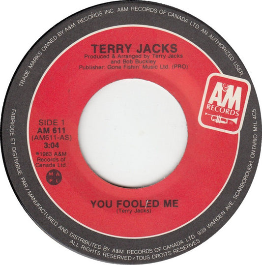 Terry Jacks : You Fool Me / Cynthia (7", Single)
