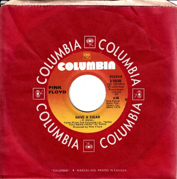 Pink Floyd : Have A Cigar (7", Single)