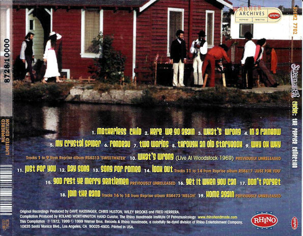 Sweetwater : Cycles: The Reprise Collection (CD, Album, Comp, Ltd, Num)
