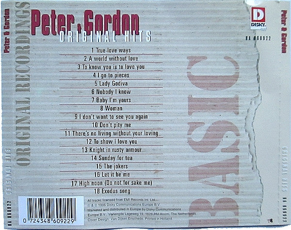 Peter & Gordon : Original Hits (CD, Comp)