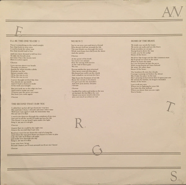 Strange Advance : 2wo (LP, Album)