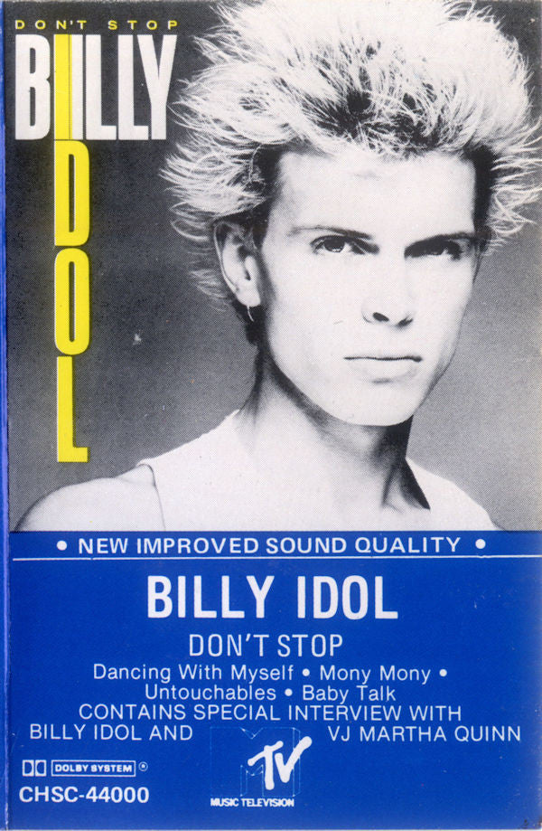 Billy Idol : Don't Stop (Cass, EP)
