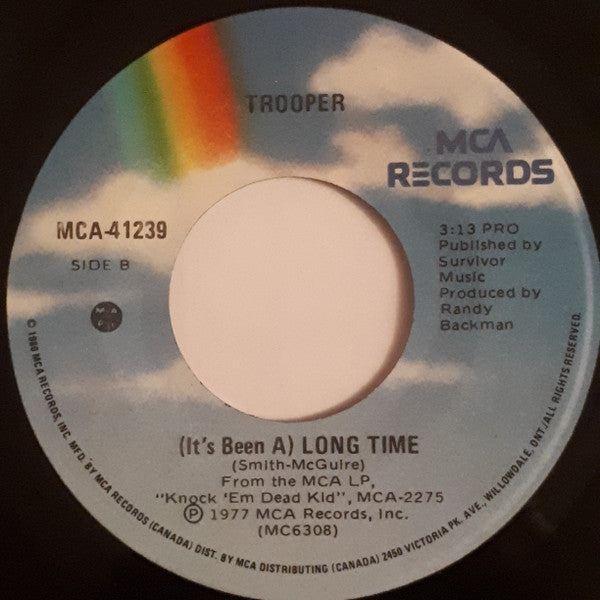 Trooper (4) : Good Clean Fun (7", Single)