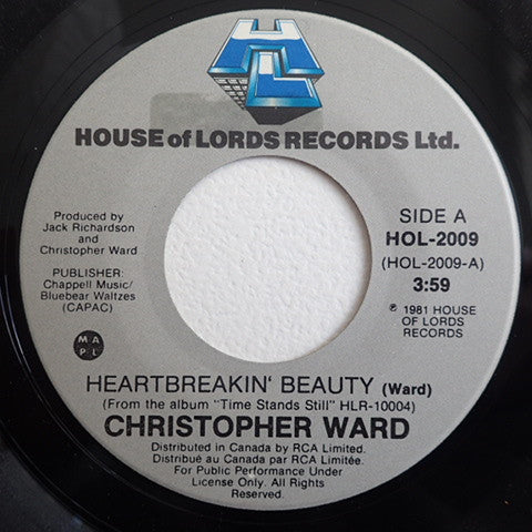 Christopher Ward : Heartbreakin' Beauty (7", Single)