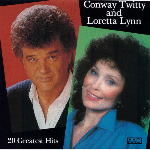 Conway Twitty & Loretta Lynn : 20 Greatest Hits (CD, Comp, RE)