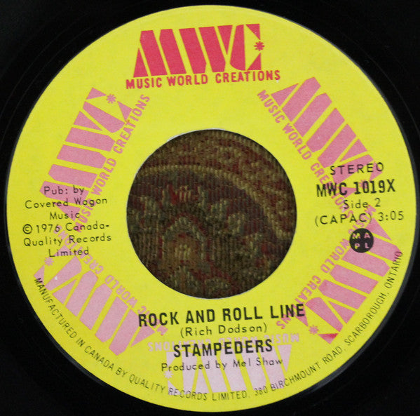 The Stampeders : Playin' In The Band (7", Single)