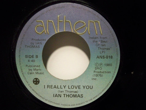 Ian Thomas (2) : Tear Down The Walls (7", Single)