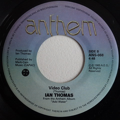 Ian Thomas (2) : Harmony (7", Single)