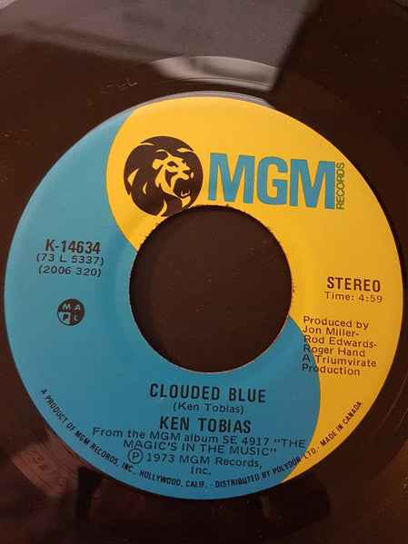 Ken Tobias : Fly Me High (7", Single)