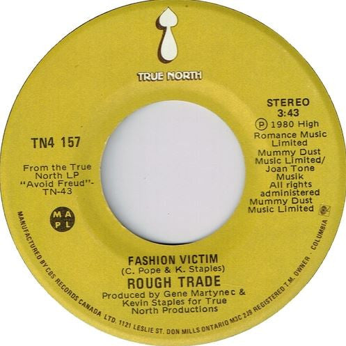 Rough Trade : Fashion Victim (7", Single)