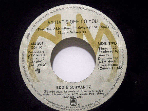 Eddie Schwartz : Two Hearts Full Of Love (7", Single)