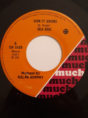 Sea Dog (2) : How It Grows (7", Single, Mono)