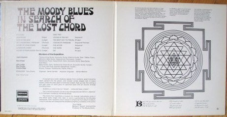 The Moody Blues : In Search Of The Lost Chord (LP, Album, Gat)