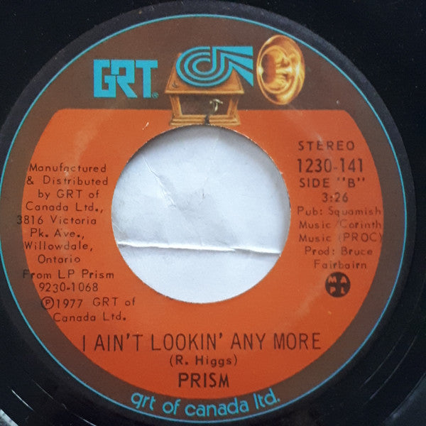 Prism (7) : Take Me To The Kaptin (7", Single)