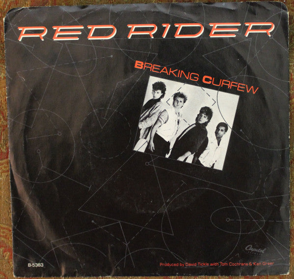Red Rider : Breaking Curfew (7", Single)