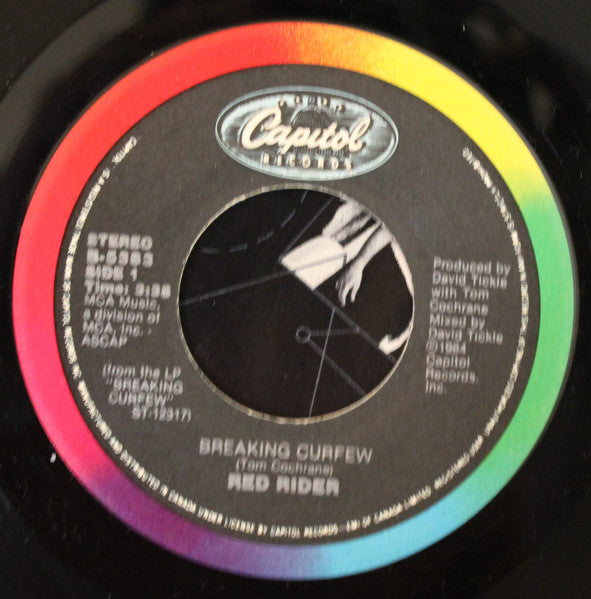 Red Rider : Breaking Curfew (7", Single)