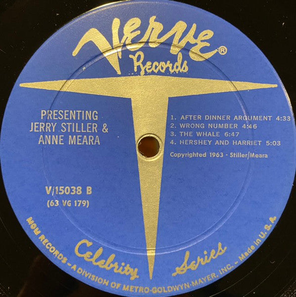 Jerry Stiller & Anne Meara : Presenting: America's New Comedy Sensations (LP)