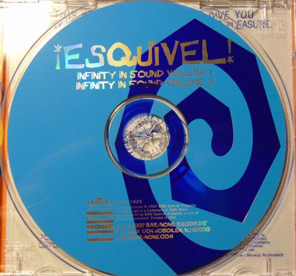 ¡Esquivel!* : Infinity In Sound Volumes 1 & 2 (CD, Comp, RM)