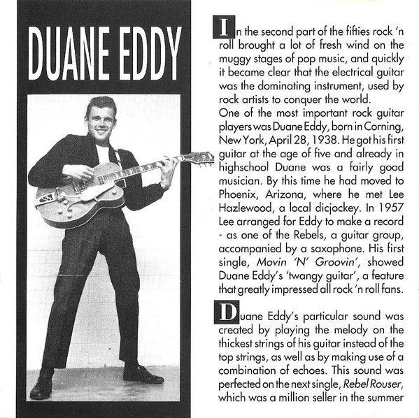 Duane Eddy : Because They're Young (CD, Comp)