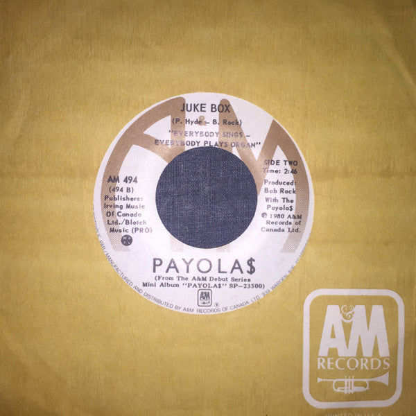 Payola$ : China Boys (7", Single)