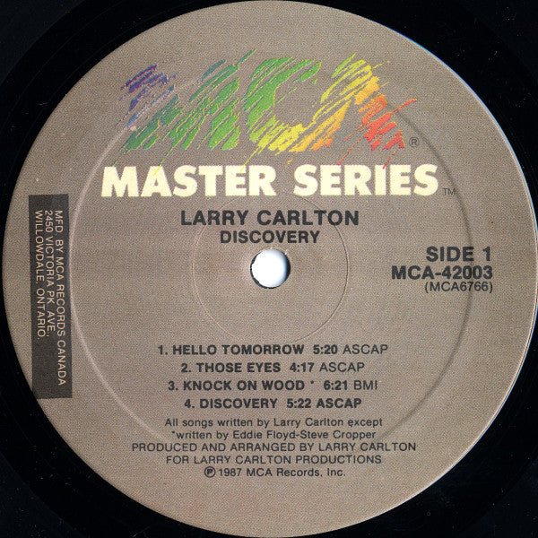 Larry Carlton : Discovery (LP, Album)