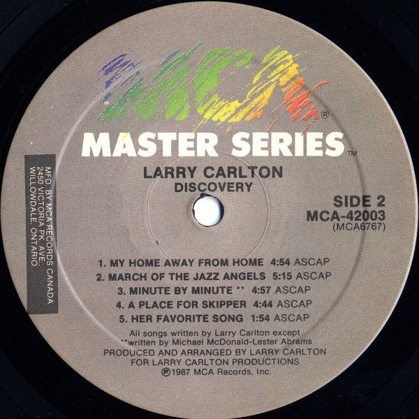 Larry Carlton : Discovery (LP, Album)