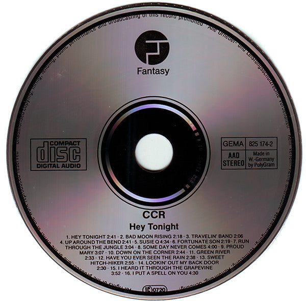 CCR* : Hey Tonight (CD, Comp)