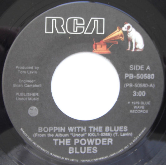 Powder Blues : Boppin With The Blues (7", Single)