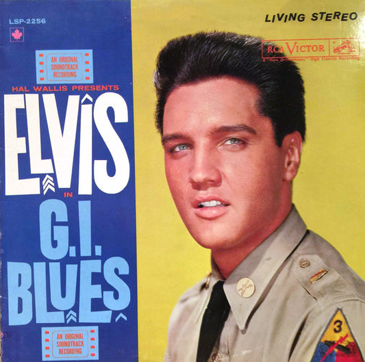 Elvis Presley : G.I. Blues (LP, Album, RE)