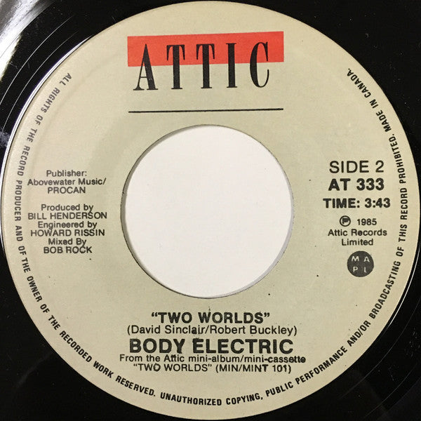 Body Electric (3) : Do You Think They Can Tell (7", Single)