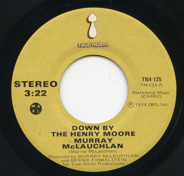Murray McLauchlan : Down By The Henry Moore (7", Single)