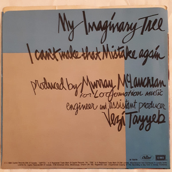 Murray McLauchlan : My Imaginary Tree (7", Single)