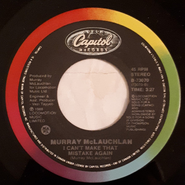 Murray McLauchlan : My Imaginary Tree (7", Single)