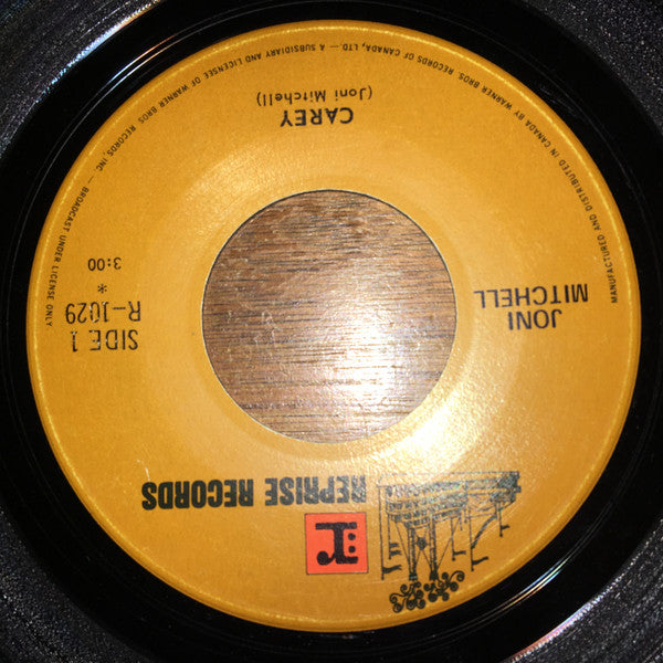 Joni Mitchell : Carey (7", Single)