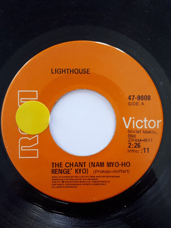 Lighthouse (2) : The Chant (Nam Myo-Ho Renge' Kyo) / Could You Be Concerned (7", Single)