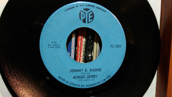 Mungo Jerry : Johnny B. Badde (7", Single)