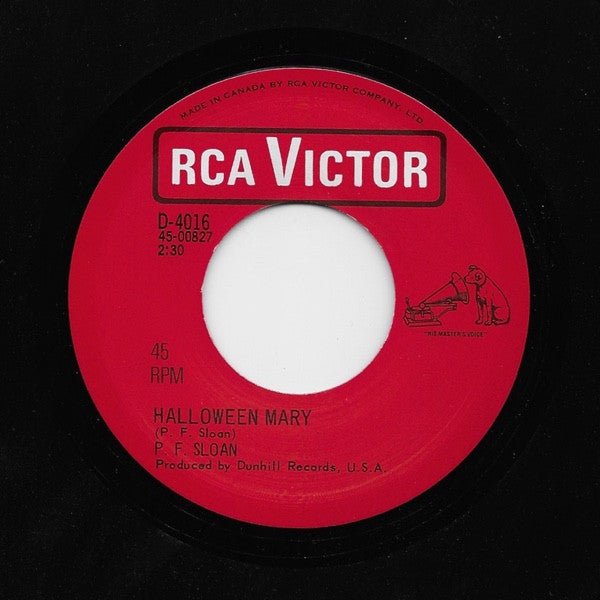 P.F. Sloan : Halloween Mary (7", Single)