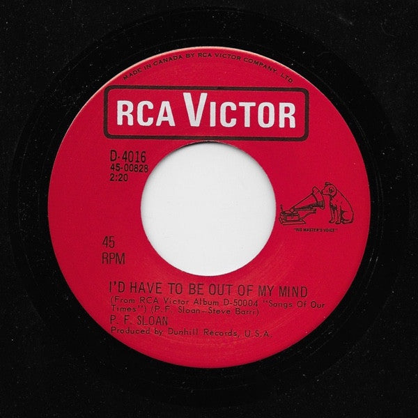 P.F. Sloan : Halloween Mary (7", Single)