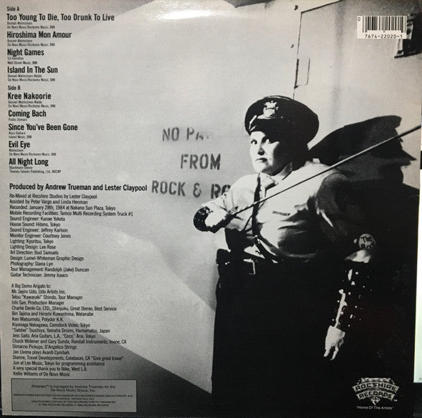 Alcatrazz : Live Sentence - No Parole From Rock 'n' Roll (LP, Album)